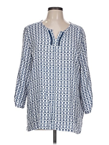Coldwater Creek 3/4 Sleeve Blouse (view 1)