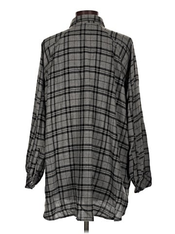 BDG Long Sleeve Button-Down Shirt (view 2)
