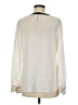 Ann Taylor Ivory Long Sleeve Blouse Size M - photo 2