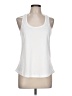 SOFFE 100% Polyester White Tank Top Size L - photo 1