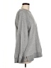 colsie Solid Gray Sweatshirt Size M - photo 4