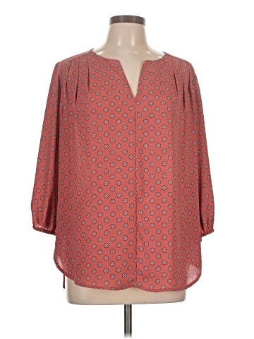 Pleione 3/4 Sleeve Blouse (view 1)