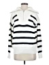 English Factory Stripes White Pullover Sweater Size S - photo 1