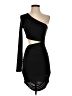 PrettyLittleThing Black Cocktail Dress Size 4 - photo 1