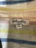 Splendid Stripes Tan Short Sleeve Blouse Size S - photo 7
