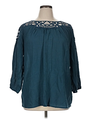 Zac & Rachel 3/4 Sleeve Blouse (view 1)