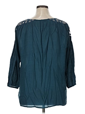 Zac & Rachel 3/4 Sleeve Blouse (view 2)