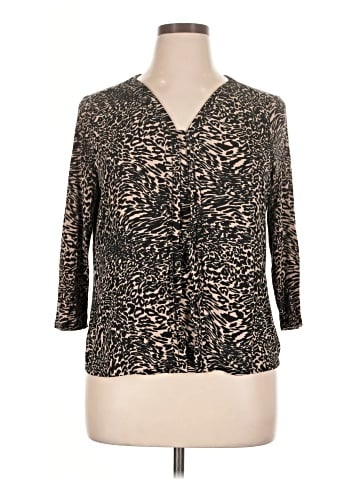 Dana Buchman 3/4 Sleeve Blouse (view 1)