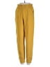 Fabletics Solid Yellow Track Pants Size XXS - photo 1
