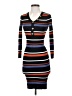 Assorted Brands Stripes Black Casual Dress Size S - photo 1