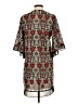 BCBGMAXAZRIA 100% Polyester Print Gray Casual Dress Size S - photo 2