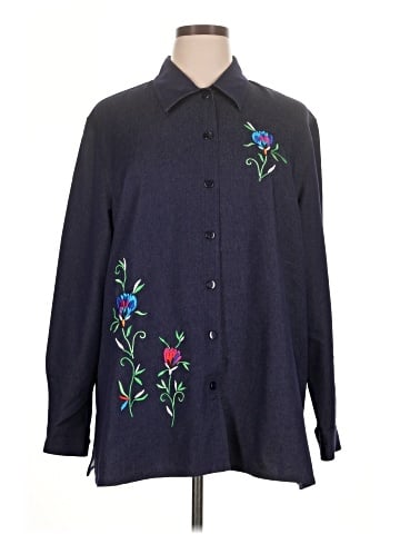 Allison Daley Long Sleeve Blouse (view 1)