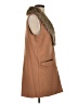Jolt Brown Faux Fur Vest Size S - photo 4