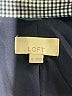 Ann Taylor LOFT Houndstooth Gray Blazer Size 10 - photo 6