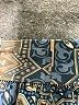 Unbranded Paisley Blue Casual Pants Size 6 (estimated) - photo 7