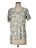 Coco + Carmen Camo Silver Short Sleeve T-Shirt Size S - photo 1