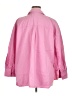 Zara Pink 3/4 Sleeve Button-Down Shirt Size XL - photo 2