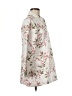 Chico's Floral Ivory Raincoat Size Med (1) - photo 4
