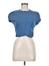Unbranded Blue Short Sleeve Top Size M - photo 1