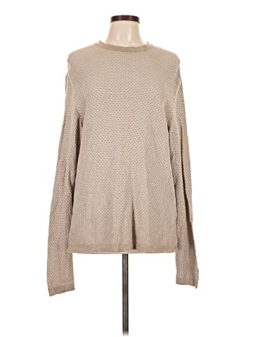 Saks Fifth Avenue Long Sleeve Silk Top (view 1)