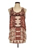 Mossimo 100% Polyester Brown Sleeveless Blouse Size L - photo 1