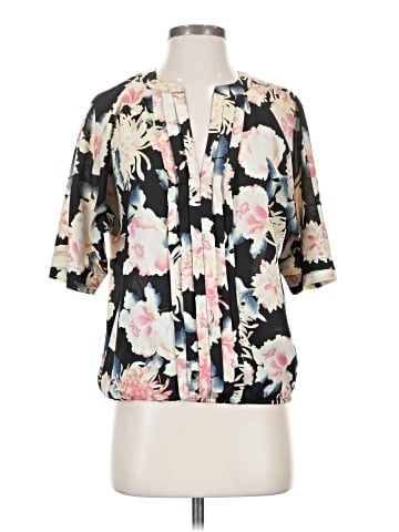 7th Avenue Design Studio New York & Company Short Sleeve Blouse (view 1)