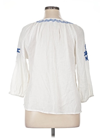 Mudd 3/4 Sleeve Blouse (view 2)