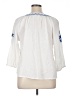 Mudd 100% Cotton White 3/4 Sleeve Blouse Size XL - photo 2