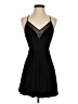 Cope Solid Black Cocktail Dress Size XS - photo 1