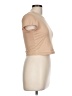 One Step Up Tan Short Sleeve T-Shirt Size L - photo 4