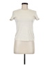 CUTS Ivory Short Sleeve Top Size M - photo 1