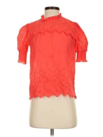 Industry Short Sleeve Blouse (view 1)