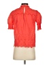 Industry 100% Cotton Red Short Sleeve Blouse Size XS - photo 2