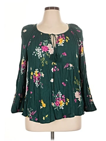 Old Navy 3/4 Sleeve Blouse (view 1)