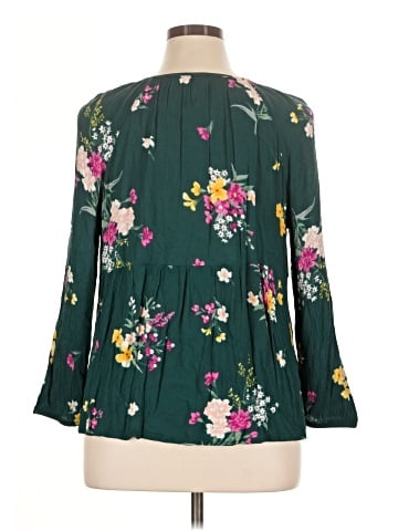 Old Navy 3/4 Sleeve Blouse (view 2)