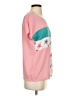 Elf Sack 100% Polyester Color Block Pink Short Sleeve Blouse Size S - photo 4