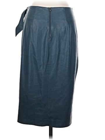 Rebecca Taylor Faux Leather Skirt (view 2)