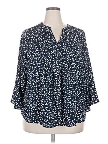 Style&Co 3/4 Sleeve Blouse (view 1)
