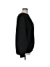 Maeve Solid Black Sweatshirt Size XL - photo 4