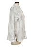 J.Crew Stripes Ivory Long Sleeve Button-Down Shirt Size 12 - photo 4