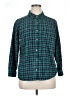 Croft & Barrow Plaid Green Long Sleeve Button-Down Shirt Size 1X - photo 1