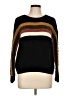 LUCCA 100% Polyester Color Block Black Pullover Sweater Size L - photo 1