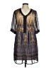 Rabbit Rabbit Rabbit Designs 100% Polyester Paisley Blue Cocktail Dress Size 6 - photo 1