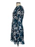 Parker Floral Blue Cocktail Dress Size 2 - photo 5