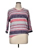 New Directions Pink Pullover Sweater Size XL - photo 1