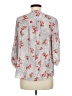 Torrid 100% Rayon Floral Gray 3/4 Sleeve Blouse Size Med Plus (00) - photo 2
