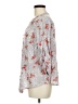 Torrid 100% Rayon Floral Gray 3/4 Sleeve Blouse Size Med Plus (00) - photo 5