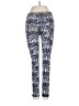 Miss Me Print Blue Active Pants Size S - photo 1