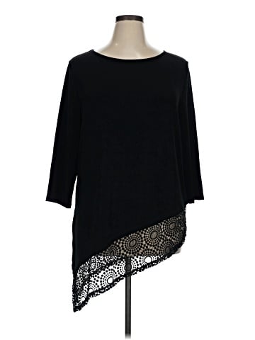 Travelers by Chico's 3/4 Sleeve Top (view 1)