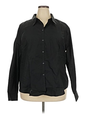 Van Heusen Long Sleeve Button-Down Shirt (view 1)
